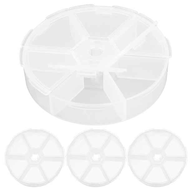 Organizador de cuentas y caja de almacenamiento, organizador de almacenamiento de artículos diversos pequeños, cajas de joyería, almacenamiento artesanal, 4 Uds.