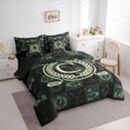 thumbnail image 2 of jejeloiu Fashion Monogram Alphabet C 7 Pieces Bedding Comforter Set For Boys,Kids Golf Sport Gaming Full Bedding Set,Black Reversible, 2 of 7