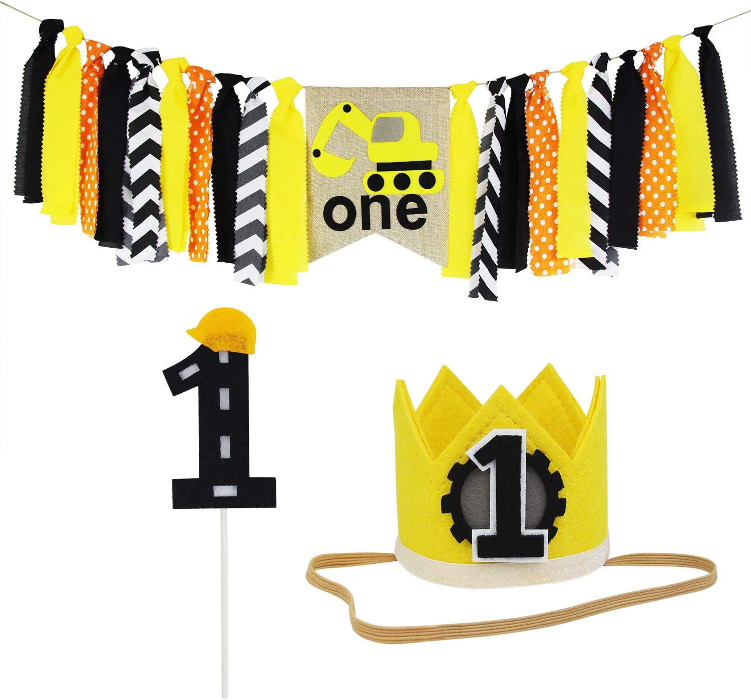 K.T. Fancy Baby 1st Birthday Decorations 1st Birthday Party Supplies