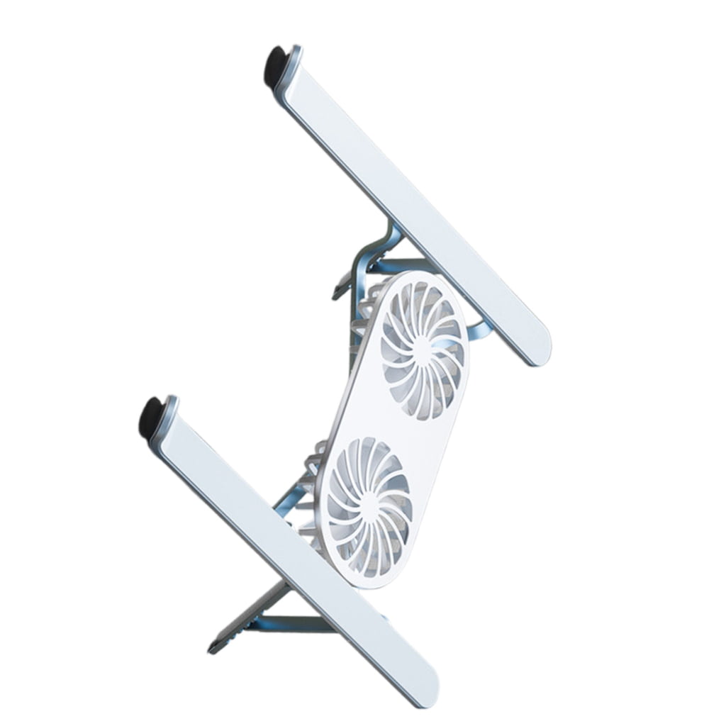 Ergonomic Laptop Coolers Stand Cooling Fan Desk Holder for 13-21inch Notebooks