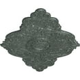 thumbnail image 3 of 67 1/8"W x 48 5/8"H x 1 7/8"P Piedmont Ceiling Medallion (Fits Canopies up to 6 1/2"), Hand-Painted Athenian Green Crackle, 3 of 5