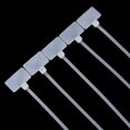 thumbnail image 5 of 100 unidades de corbatas desechables de nylon para bricolaje, sellos autobloqueables, longitud ajustable Feliz Sencillez, 5 of 5