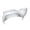 White, variant on Lynono Pot Shape Aquarium Decoration Shelter House Cave with 2 Tunnel For Fish Shrimp