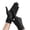 Black, variant on Ice Silk Cooling Sunscreen Gloves for Men Women, UV Protection Fishing Gloves, Breathable Lightweight Windproof Hand Covers, Stretch Anti-UV Sports Gloves for Riding, Driving & Outdoor Activities