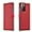 Red, variant on Premium PU Leather Flip Folio Case for Samsung Galaxy A52 / A52S 5G, Protective Case with Kickstand Card Slot Magnetic Closure Shockproof Wallet Cover - Red