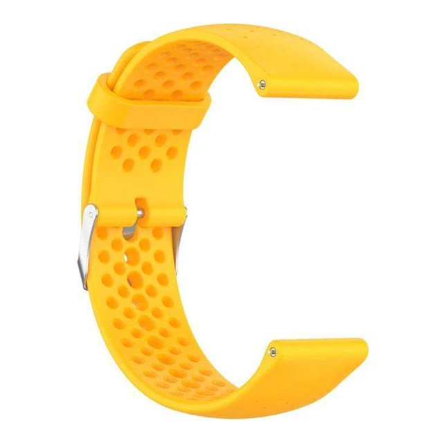 tredstone 22mm Soft Silicone Breathable Strap Compatible for Huami/Huawei/Samsung/Garmin Replacement Watch Bands Silicone Watch Strap
