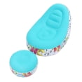thumbnail image 1 of Inflatable Lounger Chair, Folding Flocking Waterproofing Soft Inflatable Couch Comfortable with Foot Stool for Outdoor Camping Cyan, 1 of 7