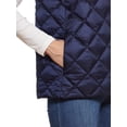 thumbnail image 5 of Martha Stewart Women’s Short Sleeve Packable Quilted Vest, 5 of 5