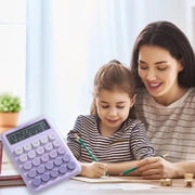 YIMWNYI Portable Gradient Color Calculator for Office and Home Use, Lightweight and Stylish Design, Durable and Responsive Keys, Ideal for Quick Arithmetic and Everyday Calculations