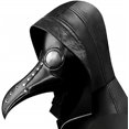 thumbnail image 5 of PU Leather Plague Doctor Mask, Halloween Costume Bird Death Mask, 5 of 5