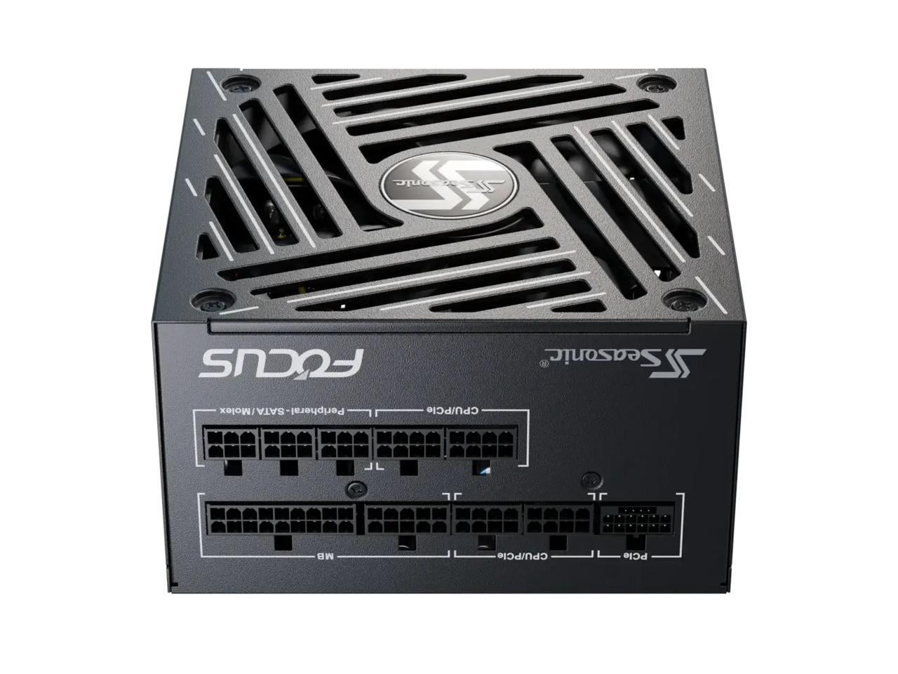 SeaSonic FOCUS GX ATX 3 (2024) GX-750 750 W ATX3.1 80 PLUS GOLD Nvidia RTX 40 Super/50 Certified Full Modular Power Supplies