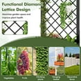 thumbnail image 5 of Spaco 44 Inch Metal Raised Garden Bed with Trellis-Black, Outdoor Elevated Flower Box for Backyard/Patio/Gardener, 5 of 7