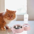 thumbnail image 3 of Alimentador de mascotas con tazones de tazones, Doble gato Perros Alimentos Cuenco de agua, Cuenco de alimentación para mascotas Platos de aliment Colco Cuencos de bebida para gatos, 3 of 7