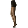 thumbnail image 3 of Hanes Silk Reflections Women`s Plus Sheer Control Top Enhanced Toe Pantyhose, 3X, 3 of 4