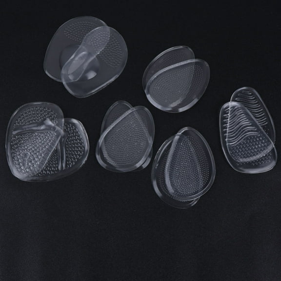 HOMOBABE 6 Pairs High Heels Insoles for Women Walking Standing Non-slip Pads