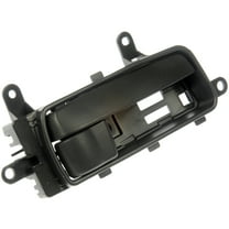 Dorman 81532 Front Passenger Side Interior Door Handle for Specific Nissan Models, Black; Textured