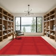 thumbnail image 2 of ODIKA 8'x10' Machine Washable Non-Slip Area Rug, Geometric Red High Traffic Rug, Red, 1097571, 2 of 7
