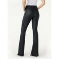thumbnail image 3 of Sofia Jeans Women's Melisa Flare High Rise Coated Pants, 33.5" Inseam, Sizes 2-20, 3 of 6
