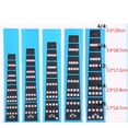 thumbnail image 6 of Violin Fingerboard Marker Beginners Guide Sticker- Full size 4/4 3/4 1/4 1/2 1/8, 6 of 7