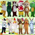 thumbnail image 5 of Disfraz de mascota de perro con manchas elegantes y diseño de moda para adultos, fiesta de cumpleaños, disfraces de Halloween, disfraces de cosplay, ropa de Navidad, 5 of 5