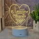 thumbnail image 1 of RKSTN Decorative lights Mother's Day Gift-LED Acrylic 3D Mother's Day Greeting Gift Light, Acrylic Greeting Mother's Day Gift Atmosphere Light (White Warm Light), 1 of 6