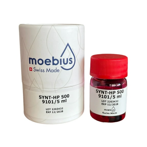 Moebius Synt-HP 500 9101 special synthetic red watch oil 5 ml