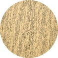 thumbnail image 1 of Ahgly Company Indoor Round Abstract Brown Contemporary Area Rugs, 3' Round, 1 of 4