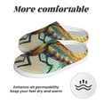 thumbnail image 6 of Lsque Cartoon Dragonfly Art Pattern Womens Comfort Cotton on Scuff With Memory Foam and Anti-skid Sole Slipper-37/38, 6 of 7