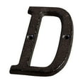 thumbnail image 2 of Opvise Retro Style Groceries Cast Iron Metal Creative DIY House Doorplate Letter Symbol D, 2 of 7
