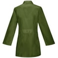 thumbnail image 3 of Panda Uniform Made To Order 32-Inch Women's Professional Look Five Button Short Lab Coat, 3 of 6