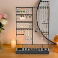 thumbnail image 3 of Soporte organizador de joyas ProCase, 6 niveles, pendientes y collar Rac, 3 of 7