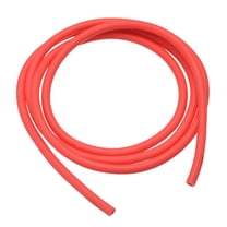 Uxcell Natural Latex Rubber Tubing 1.7mm ID 4.5mm OD 3.3ft Red Highly Elastic for Sports Exercise Fitness