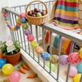 thumbnail image 7 of 70.8 Inch Easter Egg Garland, Cute Egg Ornaments Hanging String, Colorful Easter Decoration for Mantel Fireplace Window Indoor Outdoor, 7 of 7