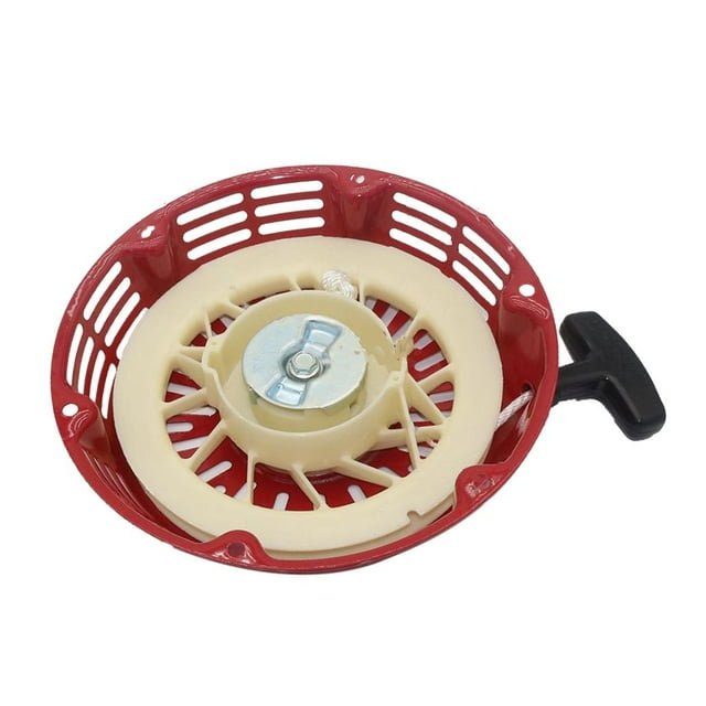 Conjunto De Arranque De Retroceso Para Honda GX340 11HP / GX390 13HP Motor Motor Generador Cortadora De Césped Parte Jardín Patio Herramientas Macarena Tire de la cubierta de retroceso roja de arranque
