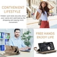 thumbnail image 6 of JTCASES for Google Pixel 8 Pro Wallet Case with Zipper Purse Card Holders Flip Stand Wrist Strap Magnetic Closure PU Leather Anti-scratch Support Wireless Charging Drop Resistant Shell, Brown, 6 of 10