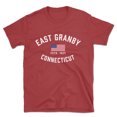thumbnail image 1 of East Granby Connecticut Patriot Men's Cotton T-Shirt, 1 of 1