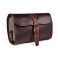 thumbnail image 1 of Neceser colgante de piel LEATHER VILLAGE Vintage Cherry, 1 of 8