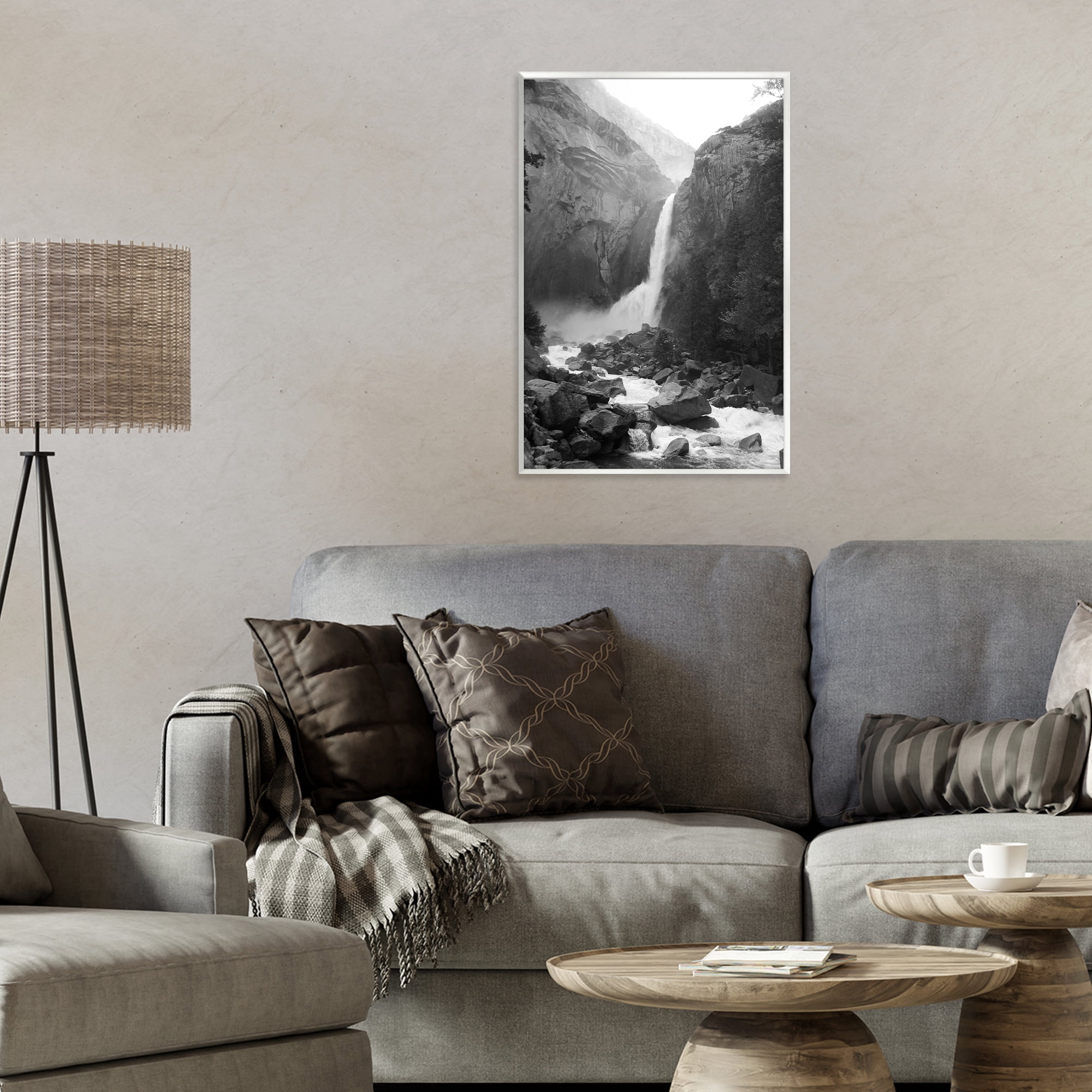 Stupell Industries Rocky Yosemite Falls Wall Plaque Art, design by Kim Curinga