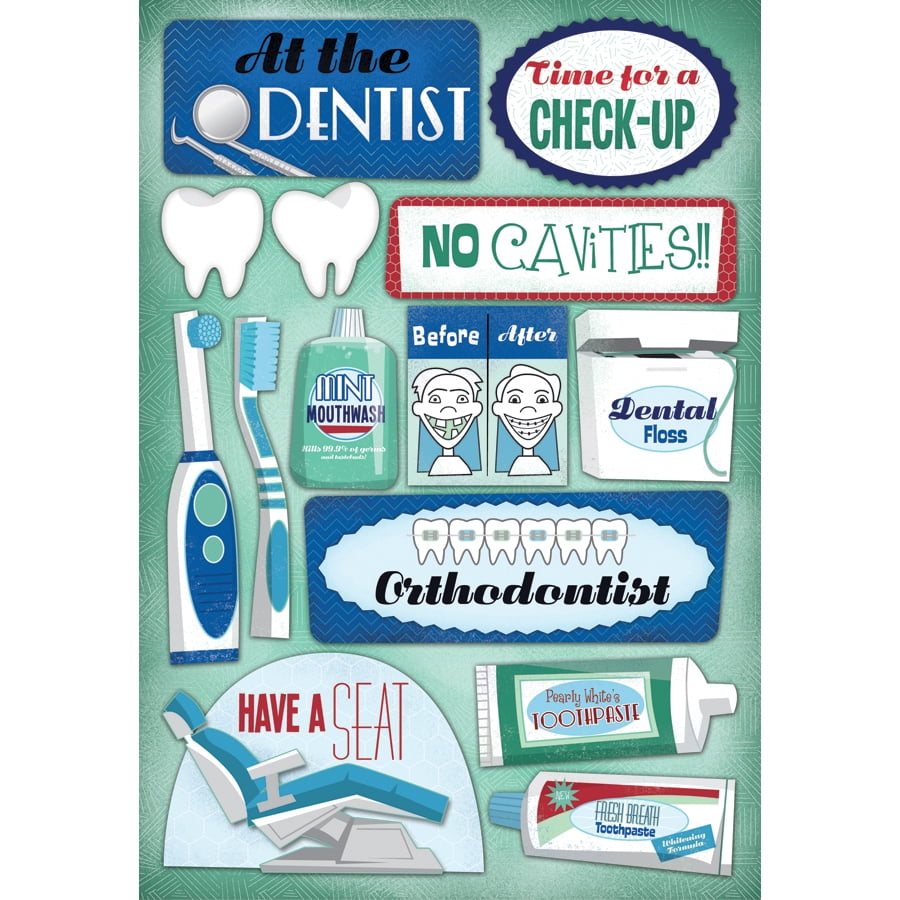 Cardstock StickersDentist/Orthodontist