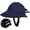 Dark Blue, variant on Women's Wide Brim Bucket hat with Bicycle Helmet Sun hat Suitable for Cycling Adult Head Protection