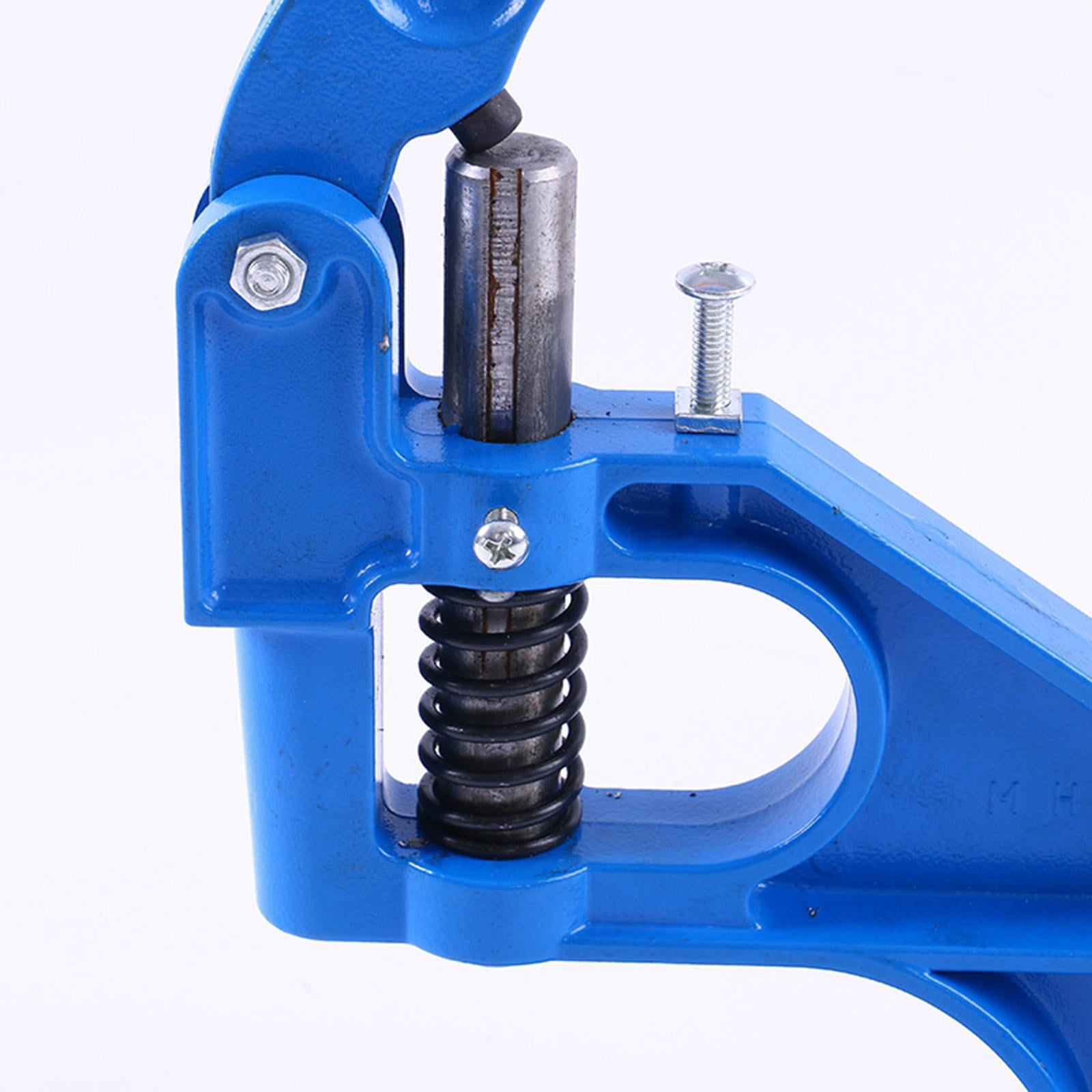 Hand Push Grommet Machine Grommets Grommets Tool with 1500 Pieces Grommets for Grommets Snap Buttons Rivets Eyelets Beads
