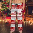 thumbnail image 2 of Top-Kevin Mens Green Christmas Plaid Pajama Pants,Soft Lounge Pants Comfy Pajama Bottoms Drawstring Pockets White For Men, 2 of 9