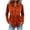 Orange, variant on Party Tops for Women Sequins Velvet Patchwork Button Down Collar Dressy Blouses Long Sleeve Elegant Shirts (XL, Orange)