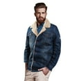 thumbnail image 2 of uikmnh Winter Jackets for Men's Casual Autumn Winter Long Sleeve Denim Jacket Size:5XL, 2 of 4