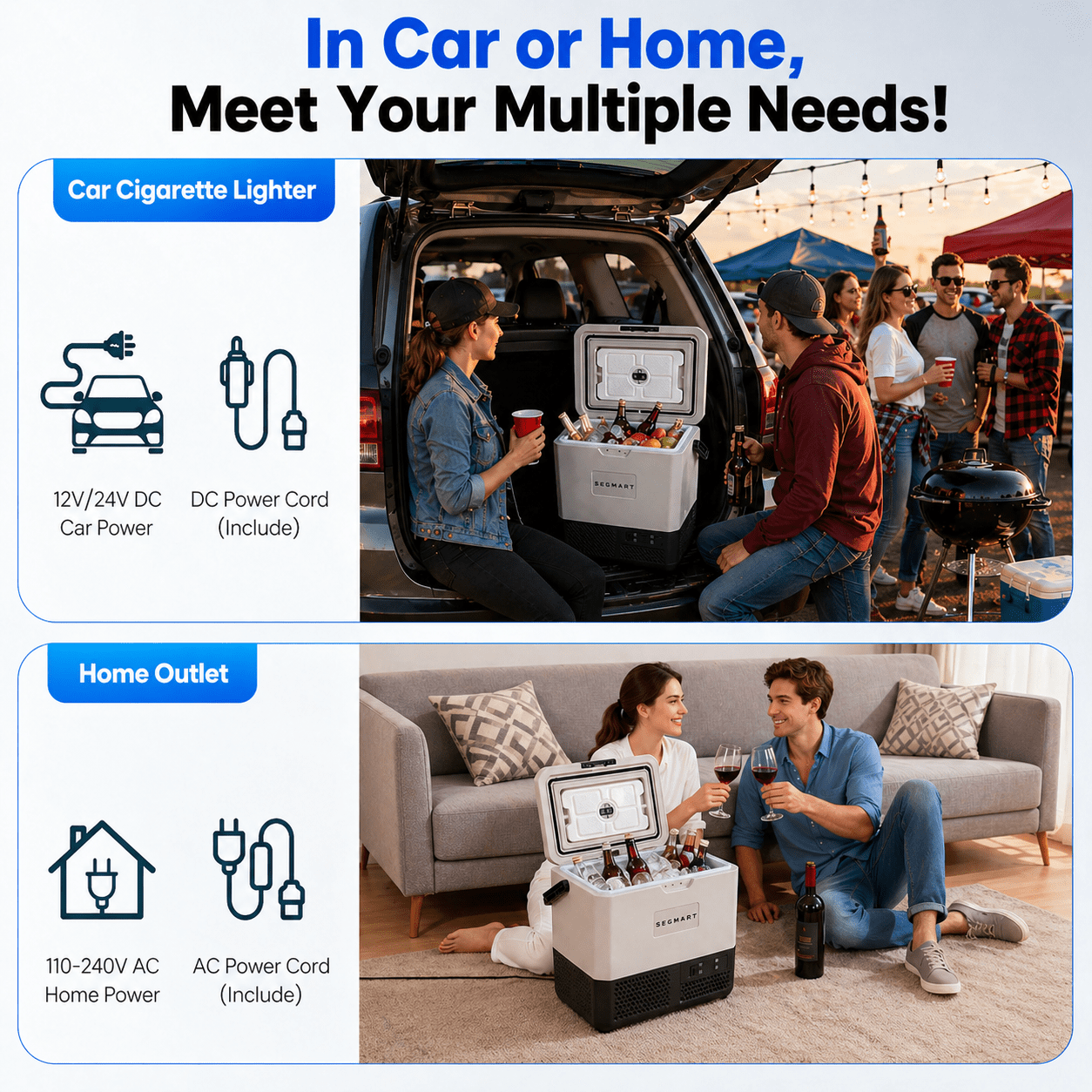 14QT Portable Refrigerator for Car, SHINPT 12 Volt Car Refrigerator with USB Charging Port, Mini Car Cooler/Freezer for Camping, Road Trips, RV, Beach, Picnic, BBQ, Travel & Gift Use