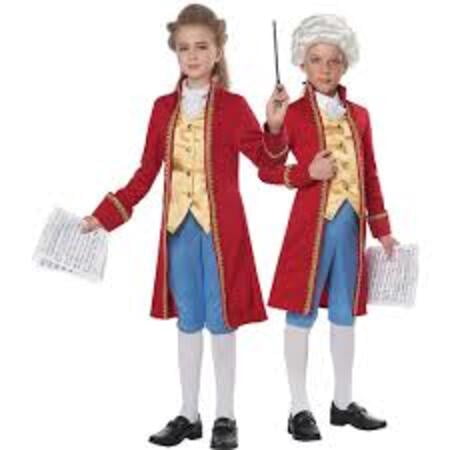 Child Amadeus Mozart Costume-M