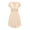 Beige, variant on Vedolay Dresses For Girls Women's Summer Dress Sweet & Cute V-Neck Bell Sleeve Shift Dress Mini Dress,Beige L