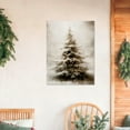 thumbnail image 5 of Christmas Tree Wall Art, Rustic Winter Snowy Christmas Tree Canvas Wall Art Prints, Christmas Wall Decorations, Christmas Poster Pictures Wall Decoration for Home, 12x16 Inch Unframed, 5 of 6