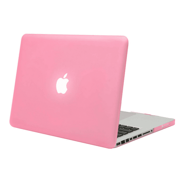 Funda dura izÜg compatible con MacBook Air 13 pulgadas Rosa