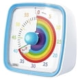 thumbnail image 1 of 60-Minute Visual Timer with Night Light, Countdown Timer,Pomodoro Timer with Rainbow Pattern for Ki, 1 of 5